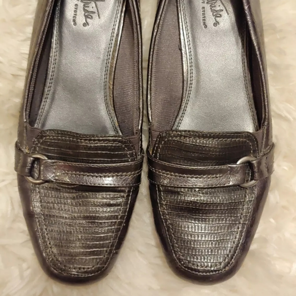Life Stride Soft Systems women's sz 10 gray loafer